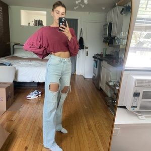 Zara Wide Leg Jeans